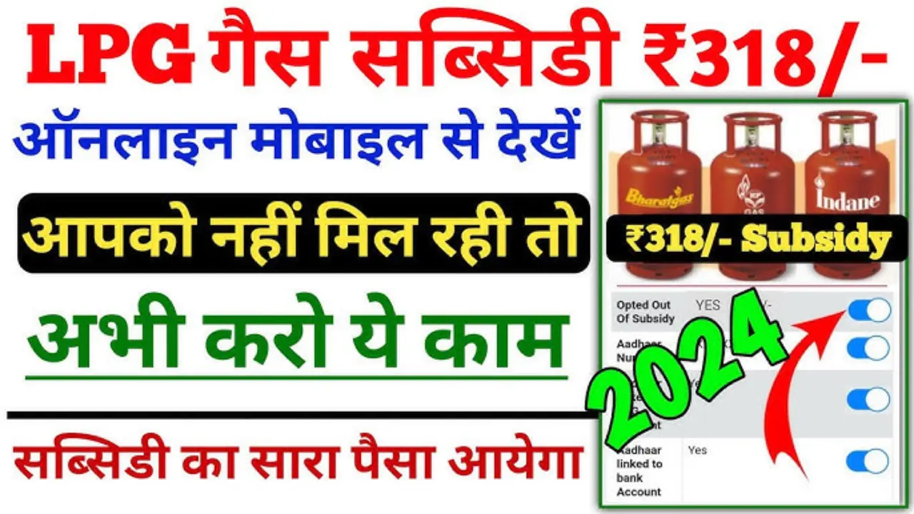 LPG Gas Subsidy Check